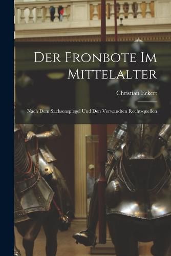Cover image for Der Fronbote im Mittelalter