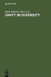 Cover image for Unity in Diversity: Papers Presented to Simon C. Dik on his 50th Birthday