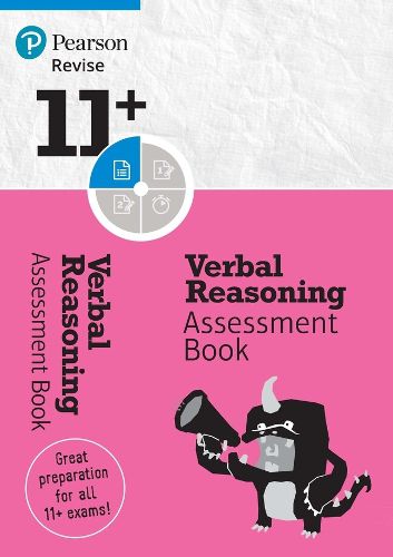Cover image for Pearson REVISE 11+ Verbal Reasoning Assessment Book: for home learning, 2022 and 2023 assessments and exams