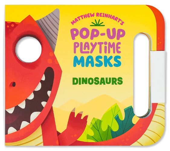 Cover image for Pop-up Playtime Masks: Dinosaurs