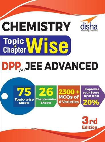 Cover image for Chemistry Topic-wise & Chapter-wise DPP (Daily Practice Problem) Sheets for JEE Advanced 3rd Edition