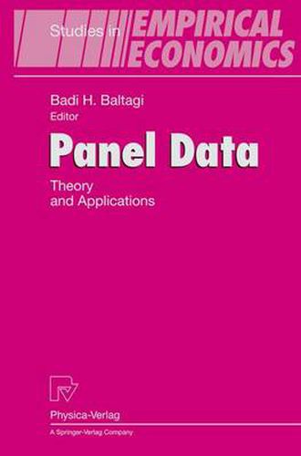 Cover image for Panel Data: Theory and Applications