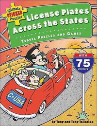 Cover image for Ultimate Sticker Puzzles: License Plates Across the States: Travel Puzzles and Games
