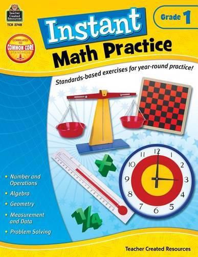 Cover image for Instant Math Practice Grade 1