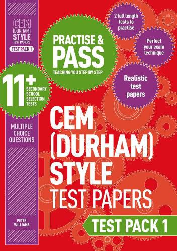 Cover image for Practise and Pass 11+ CEM Test Papers - Test Pack 1