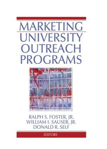 Cover image for Marketing University Outreach Programs