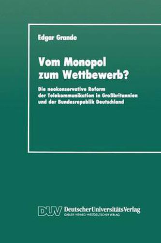 Cover image for Vom Monopol Zum Wettbewerb?