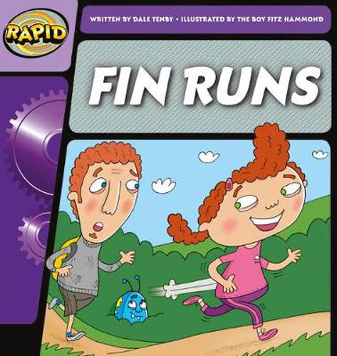 Cover image for Rapid Phonics Step 1: Fin Runs (Fiction)