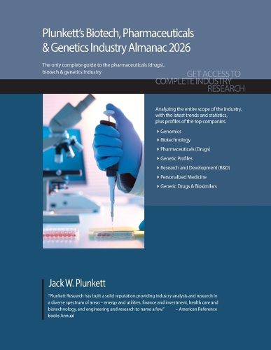 Cover image for Plunkett's Biotech, Pharmaceuticals & Genetics Industry Almanac 2026