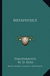 Cover image for Metaphysics