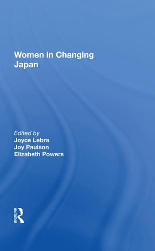 Cover image for Women In Changing Japan