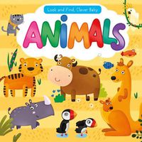 Cover image for Look and Find, Clever Baby: Animals