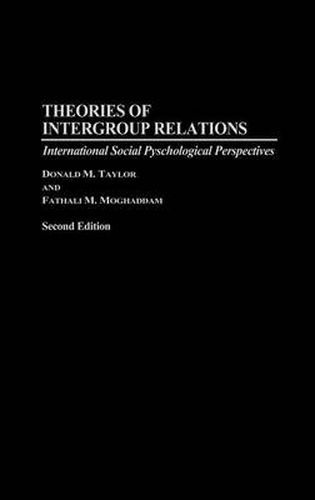 Cover image for Theories of Intergroup Relations: International Social Psychological Perspectives, 2nd Edition