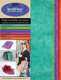 Cover image for Kraft-Tex Designer 6-Color Sampler Pack: Kraft Paper Fabric