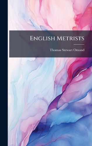 Cover image for English Metrists
