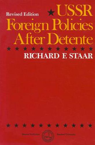 Cover image for USSR Foreign Policies After Detente