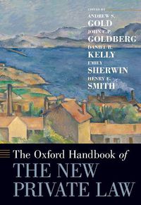 Cover image for The Oxford Handbook of the New Private Law