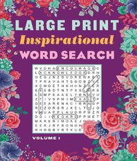 Cover image for Large Print Inspirational Word Search Volume 1