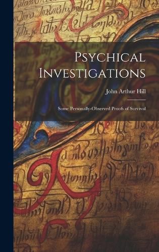 Cover image for Psychical Investigations