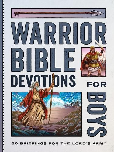 Cover image for Warrior Bible Devotions for Boys