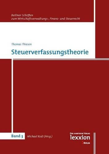 Cover image for Steuerverfassungstheorie