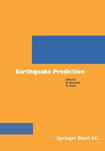 Cover image for Earthquake Prediction