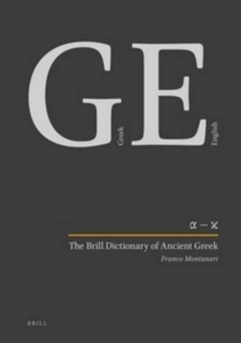 The Brill Dictionary of Ancient Greek (SET): Deluxe Edition