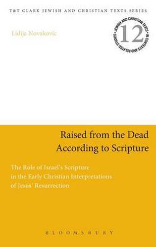 Cover image for Raised from the Dead According to Scripture: The Role of the Old Testament in the Early Christian Interpretations of Jesus' Resurrection