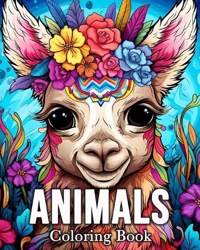 Cover image for Animal Coloring Book