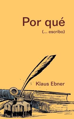 Cover image for Por que: (... escribo)