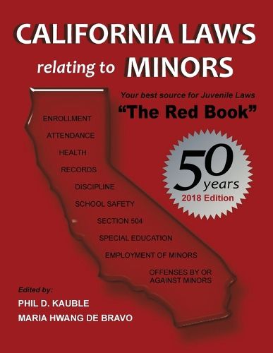 Cover image for California Laws Relating to Minors