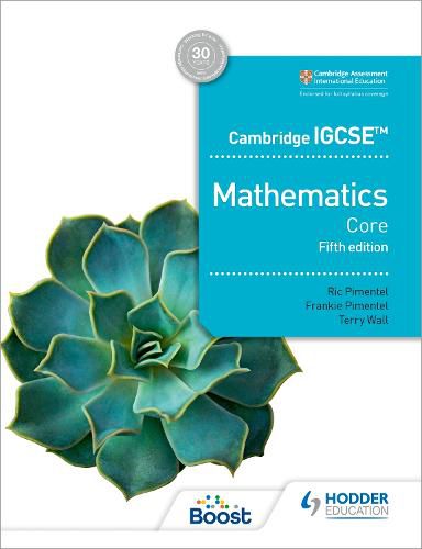 Cover image for Cambridge IGCSE Core Mathematics Fifth edition