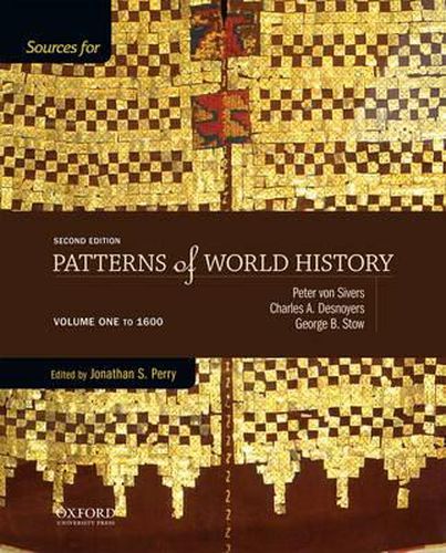 Cover image for Sources for Patterns of World History: Volume One to 1600