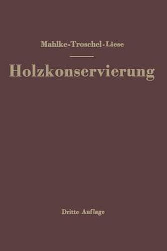 Handbuch der Holzkonservierung