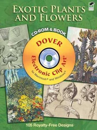 Cover image for Exotic Plants and Flowers CD-ROM and Book