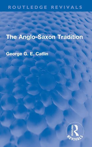 Cover image for The Anglo-Saxon Tradition