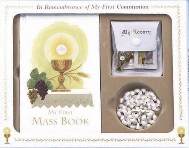 Cover image for First Mass Book Boxed Set: An Easy Way of Participating at Mass for Boys and Girls