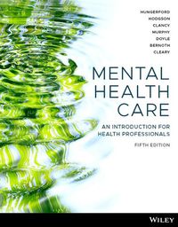 Cover image for Mental Health Care: An Introduction for Health Professionals, 5th Edition