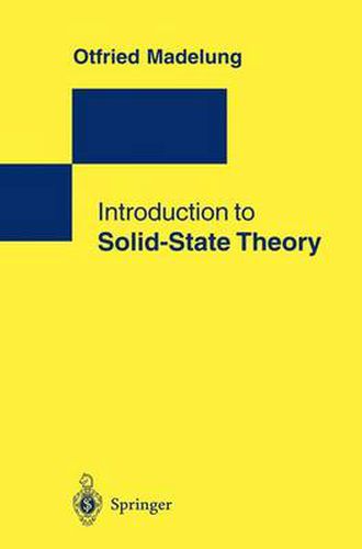 Cover image for Introduction to Solid-State Theory