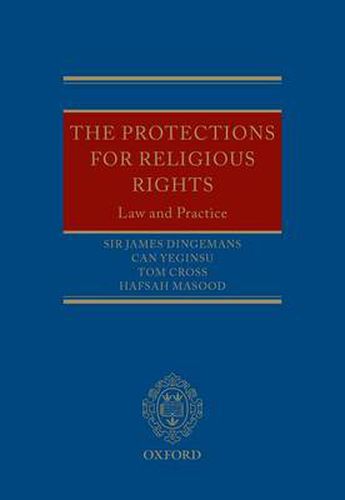 Cover image for The Protections for Religious Rights: Law and Practice