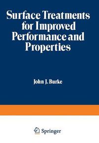 Cover image for Surface Treatments for Improved Performance and Properties