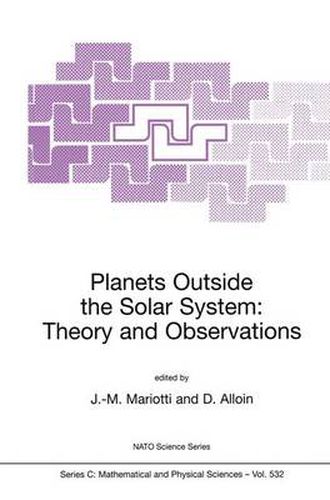 Cover image for Planets Outside the Solar System: Theory and Observations