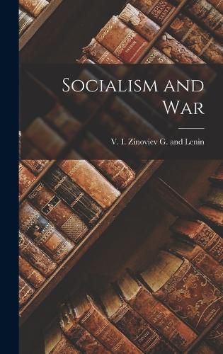 Cover image for Socialism and War