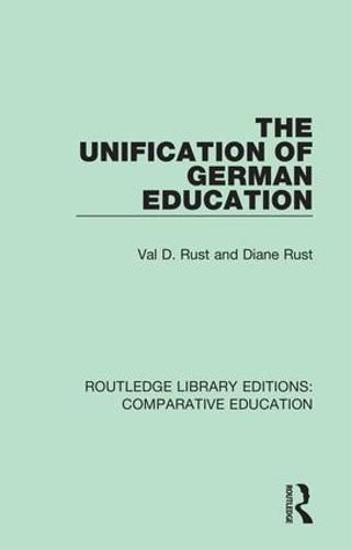 Cover image for The Unification of German Education