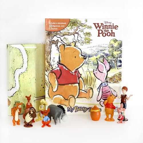 Cover image for Disney Winnie The Pooh Busy Book