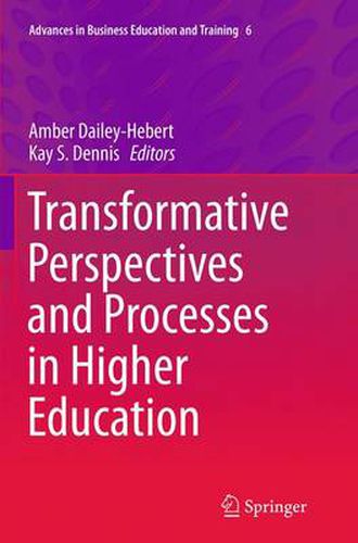 Cover image for Transformative Perspectives and Processes in Higher Education