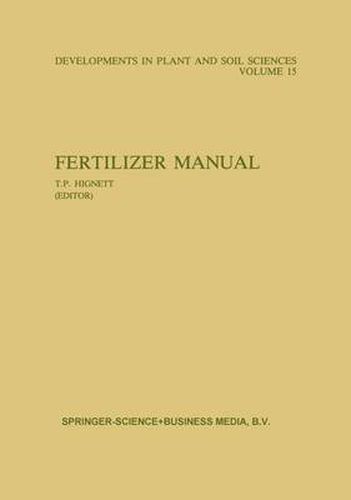 Cover image for Fertilizer Manual