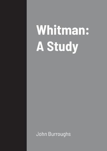 Cover image for Whitman