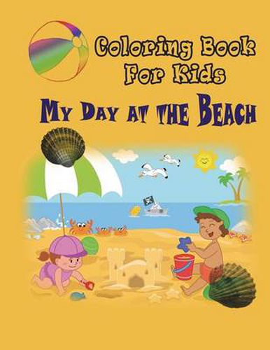 Cover image for My Day at the Beach - Coloring Book: Coloring Book for Kids