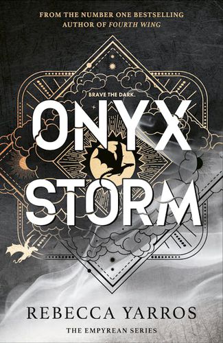 Cover image for Onyx Storm (The Empyrean, Book 3)